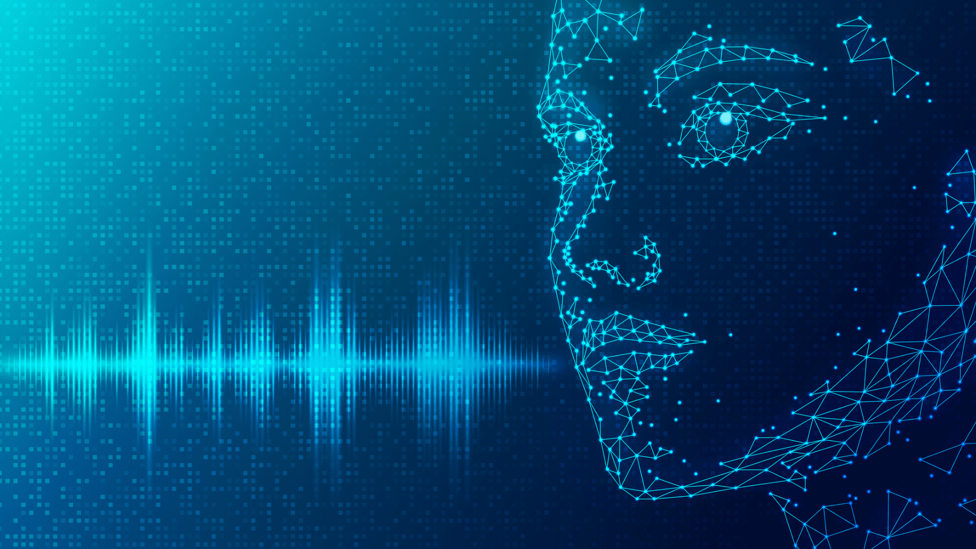 Nesta imagem podemos ver um robô representando a presença da inteligência artificial no universo do áudio.A inteligência artificial no marketing pode ser utilizada para te auxiliar a alcançar seus objetivos corporativos.