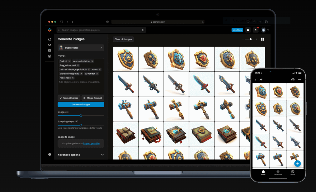 Imagem que mostra um jogo online que pode ser adaptar as preferencias de cada jogador