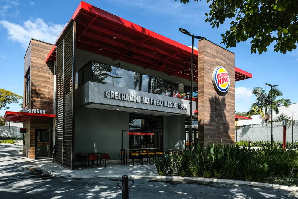Franquia do Burger King. 