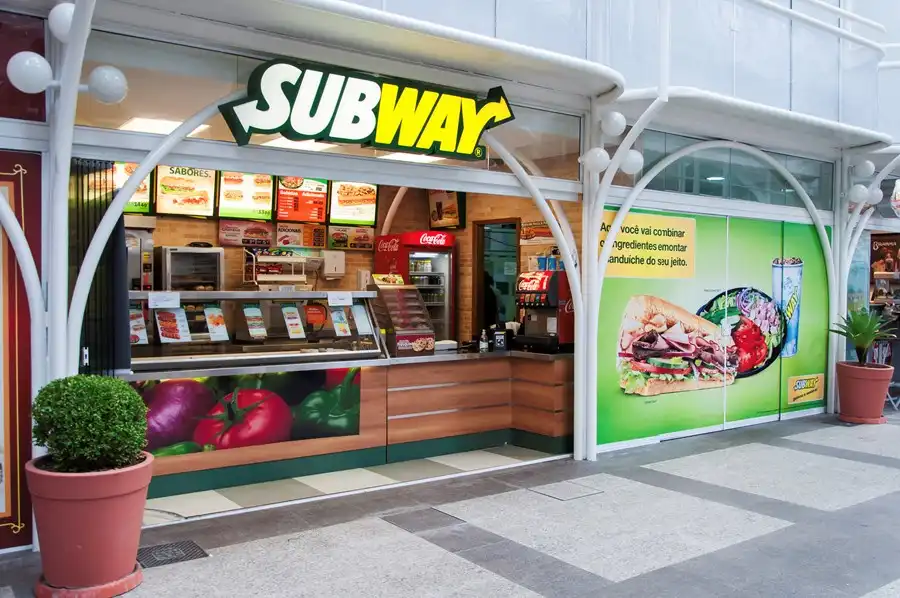 Franquia do Subway.