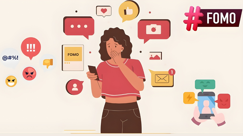 Entender o que é FOMO é transformar urgência em estratégia. Imagem: Reprodução/ VectorStock